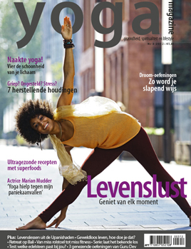 Yoga Magazine Voorblad Yoga Magazine Wintereditie 2012
